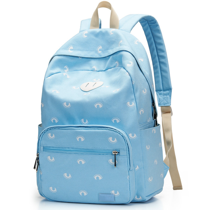 2017 hot sale match color school bag fashion school bag cheap school bag with logo